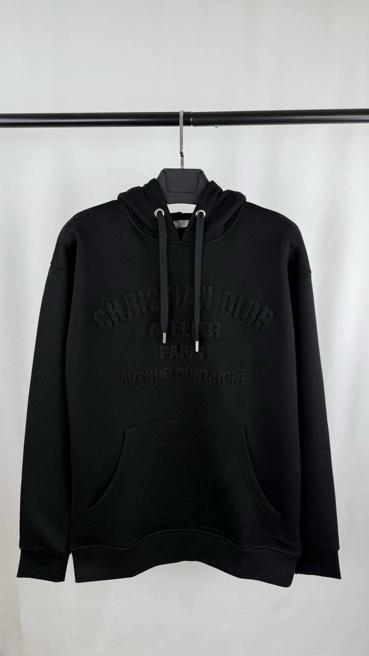 Christian Dior Avenue Montaigne Hoodie Mens in 2 Colors UK Reps AAA Quality