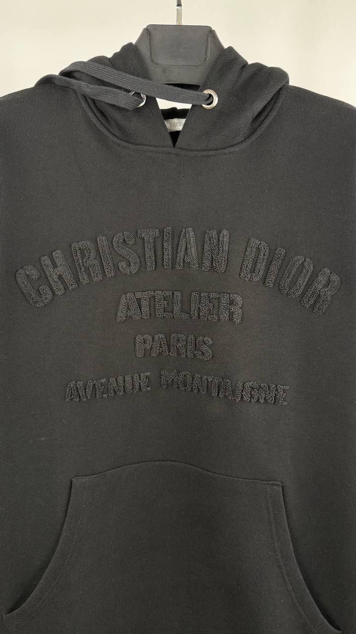 Christian Dior Avenue Montaigne Hoodie Mens in 2 Colors UK Reps AAA Quality