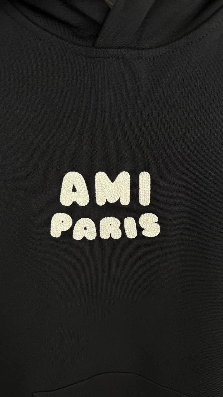 AMI Paris Logo Hoodie in Multiple Color for Mens UK Reps AAA Quality