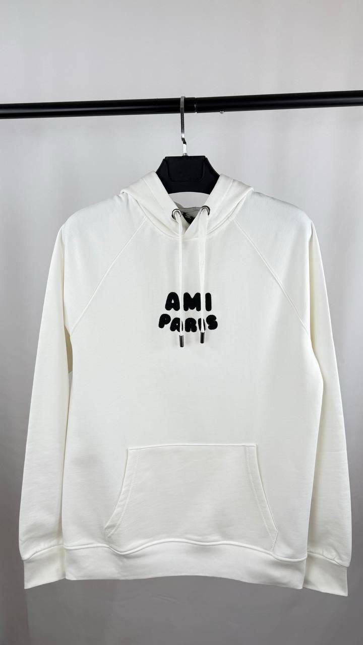 AMI Paris Logo Hoodie in Multiple Color for Mens UK Reps AAA Quality