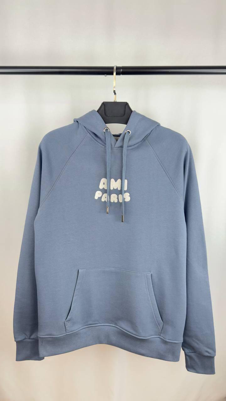 AMI Paris Logo Hoodie in Multiple Color for Mens UK Reps AAA Quality