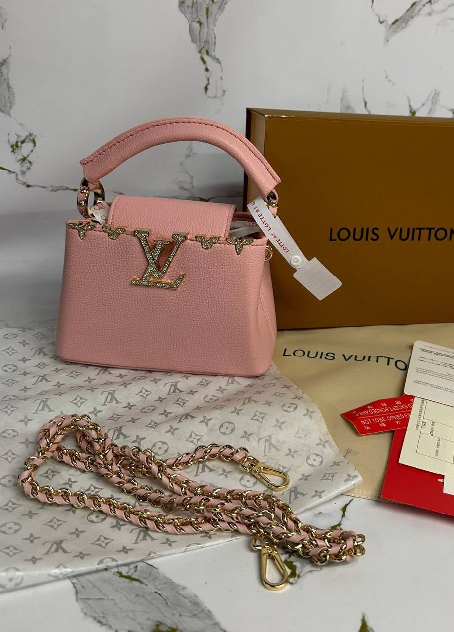 Louis VuittonLeather Bags Womens Pink UK Reps AAA Quality