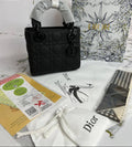 Dior Ultramatte Black Champagne Bags Womens UK Reps AAA Quality