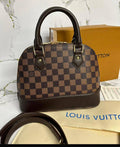 Louis Vuitton LV Women Damier Ébène Canvas Bag AAA Quality UK Reps