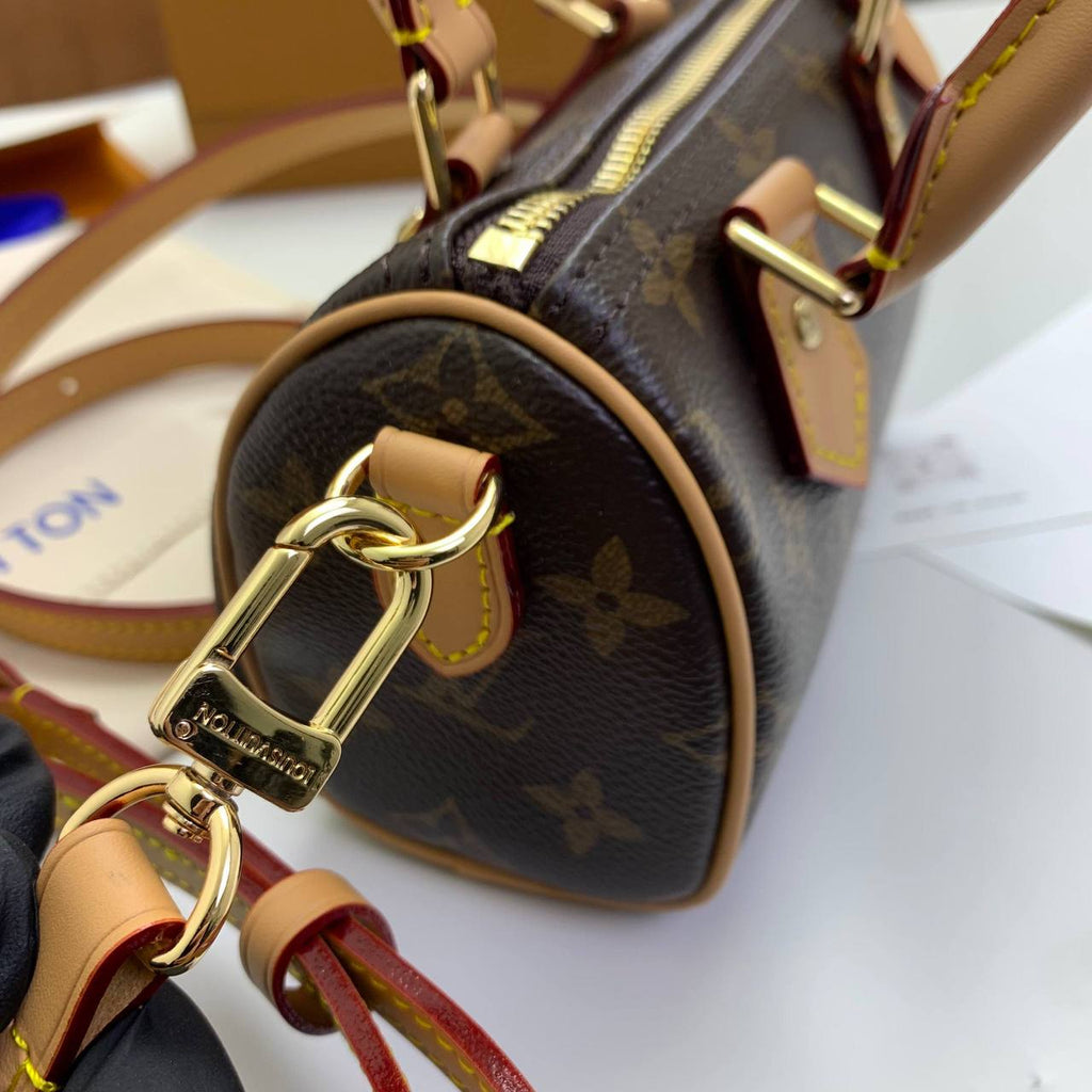 Louis Vuitton Nano Monogram Bags Womens UK Reps AAA Quality