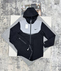 Nike Windrunner Black/Grey Tracksuits Mens UK Reps AAA Quality