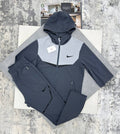 Nike Windrunner Charcoal/Grey Tracksuits Mens UK Reps AAA Quality