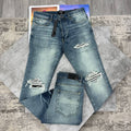 Amiri Ribbed Black Leather Skinny Jeans in Multiple Waist Sizes Mens UK Reps AAA Quality