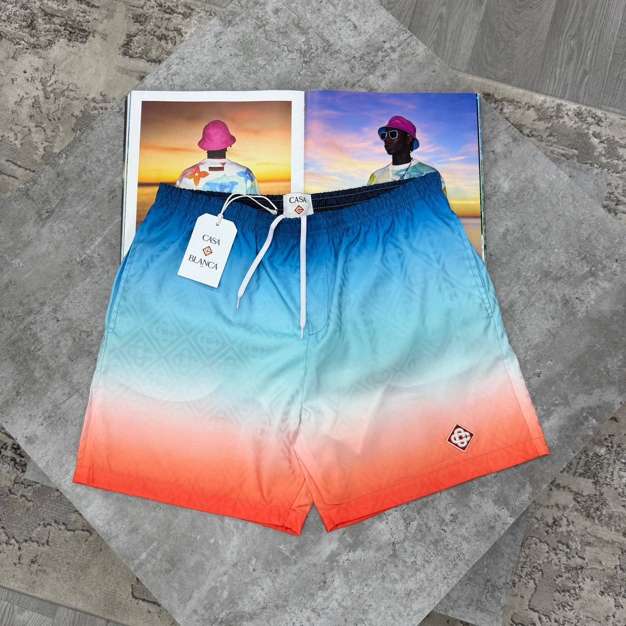 Casablanca Monogram Jacquard Shorts Mens UK Reps AAA Quality