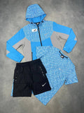 Nike 3 Piece UV Windrunner Gym Set Mens in Blue Color UK Reps AAA Quality