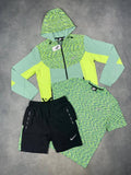 Nike 3 Piece UV Windrunner Gym Set Mens in Green Color UK Reps AAA Quality