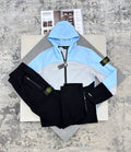 Stone Island Streetwear Styling Tracksuits Mens in Grey/Black UK Reps AAA Quality
