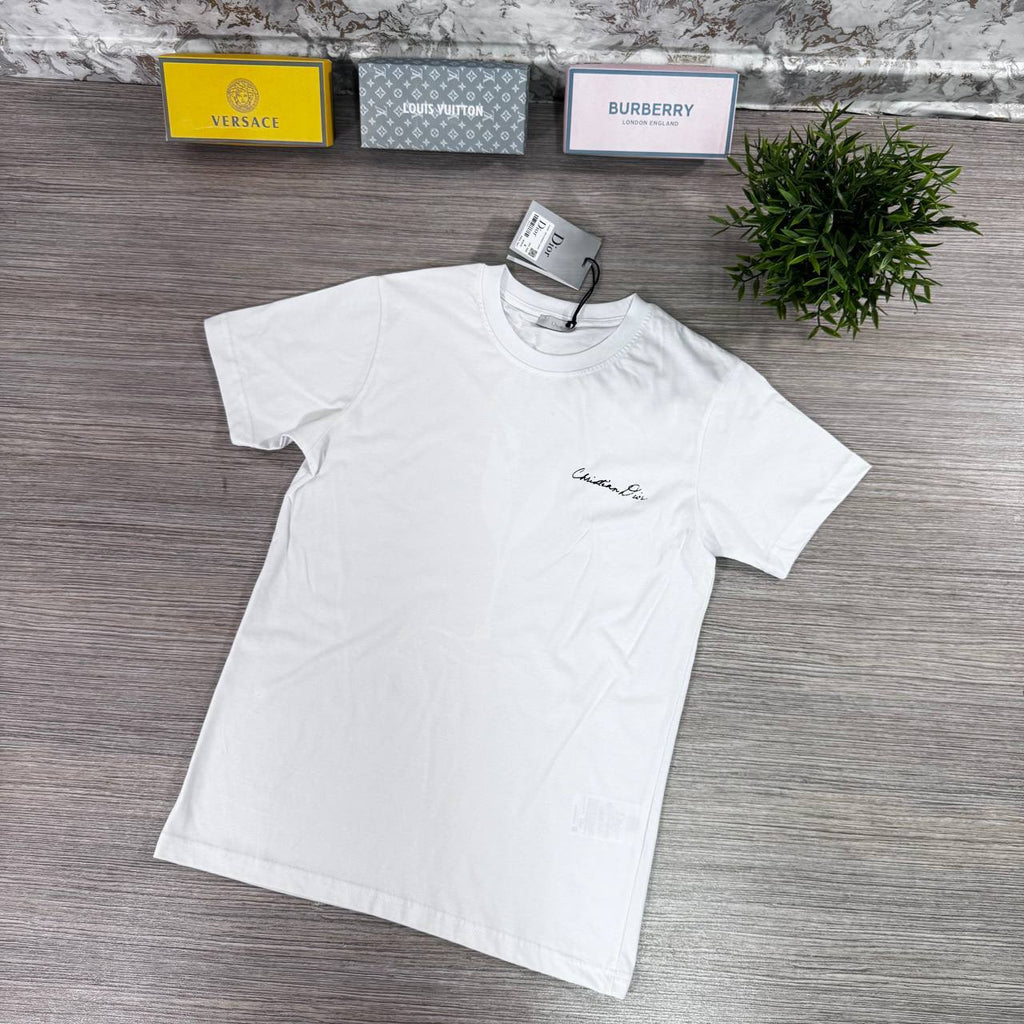 Christian Dior Lily of the Valley Replica T-Shirt Mens Relaxed Fit Best Sale UK Reps