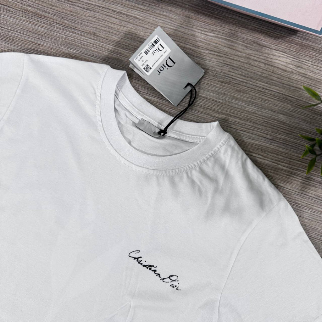 Christian Dior Lily of the Valley Replica T-Shirt Mens Relaxed Fit Best Sale UK Reps
