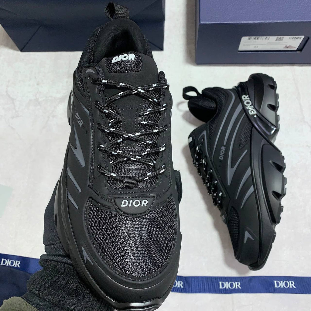 Christian Dior B44 Blade Black Mens Sneakers Best Sale UK Reps AAA Quality