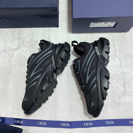 Christian Dior B44 Blade Black Mens Sneakers Best Sale UK Reps AAA Quality