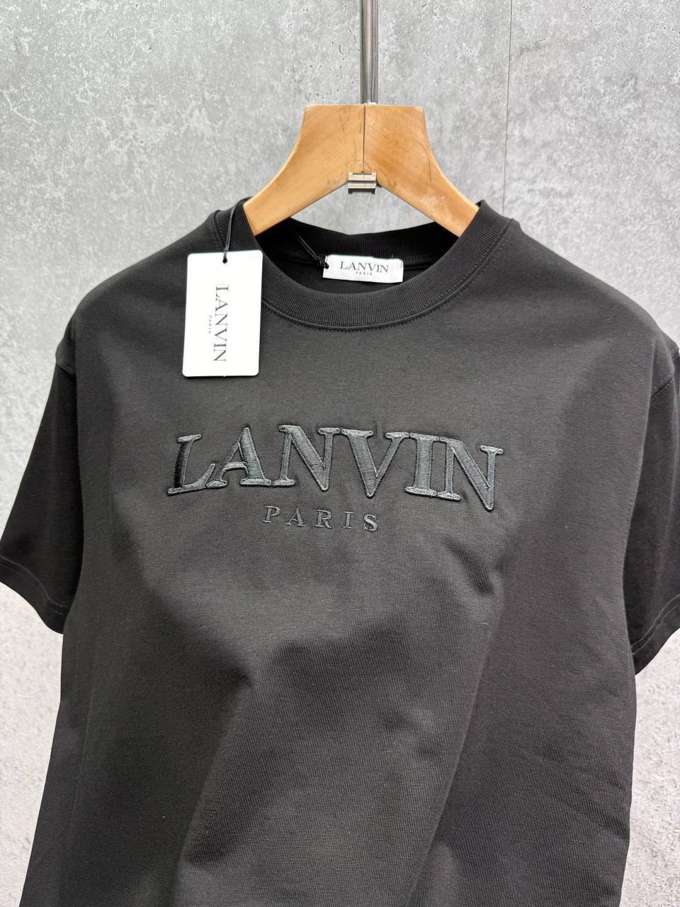 Lanvin Paris Logo T-Shirts Mens in Multiple Colors UK Reps AAA Quality