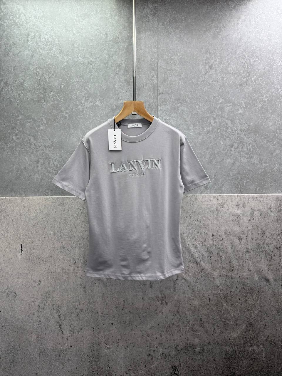 Lanvin Paris Logo T-Shirts Mens in Multiple Colors UK Reps AAA Quality