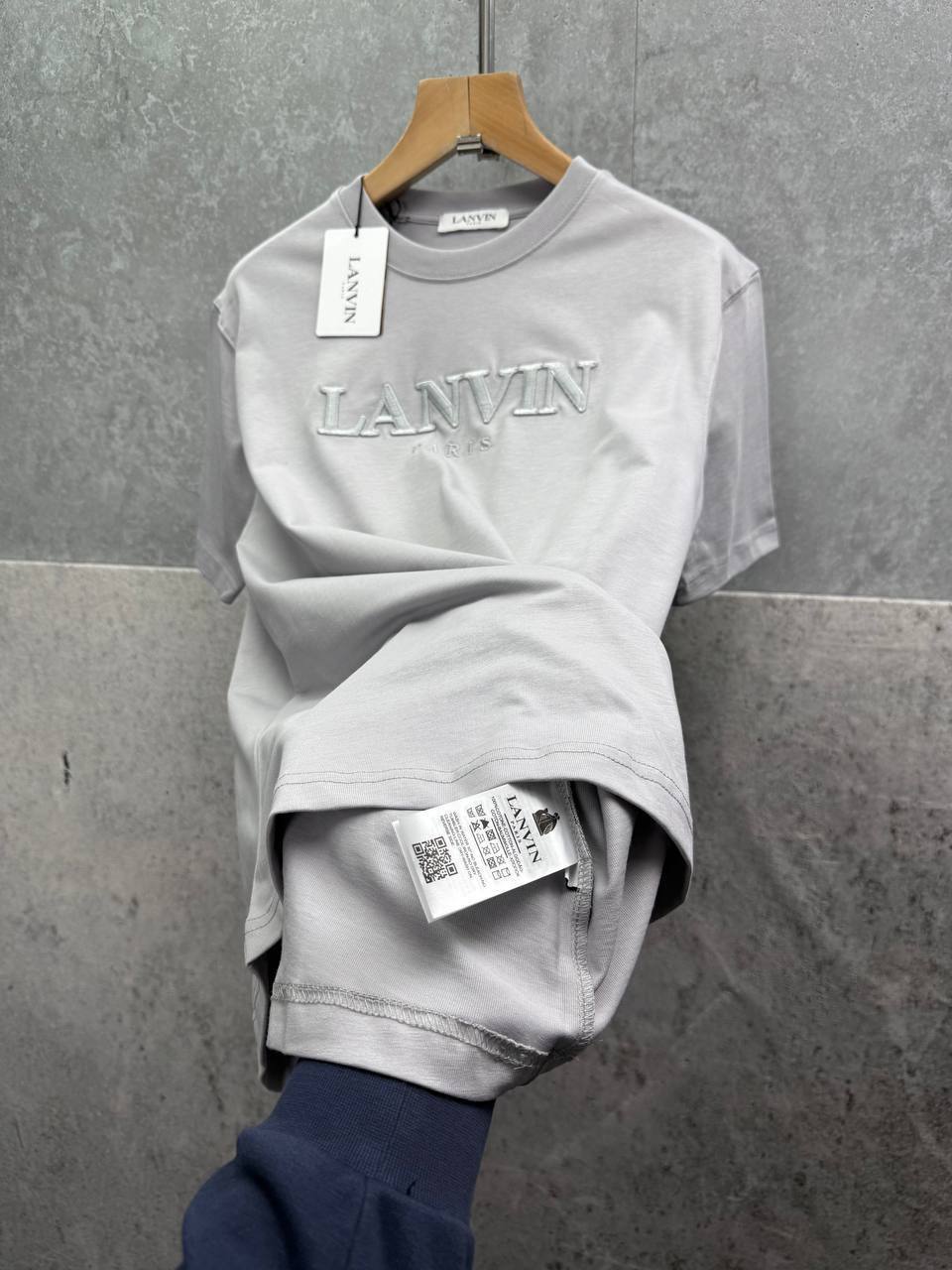 Lanvin Paris Logo T-Shirts Mens in Multiple Colors UK Reps AAA Quality