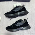 Christian Dior B25 Runner Black Oblique Suede Herren Mens Sneakers Best Sale UK Reps AAA Quality