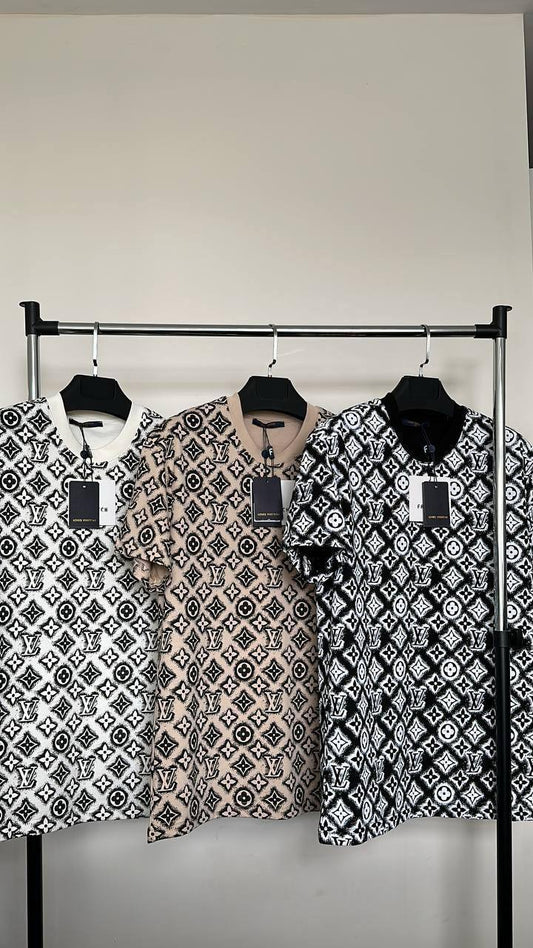 Louis Vuitton Monogram T-Shirts Mens in Multiple Color UK Reps AAA Quality