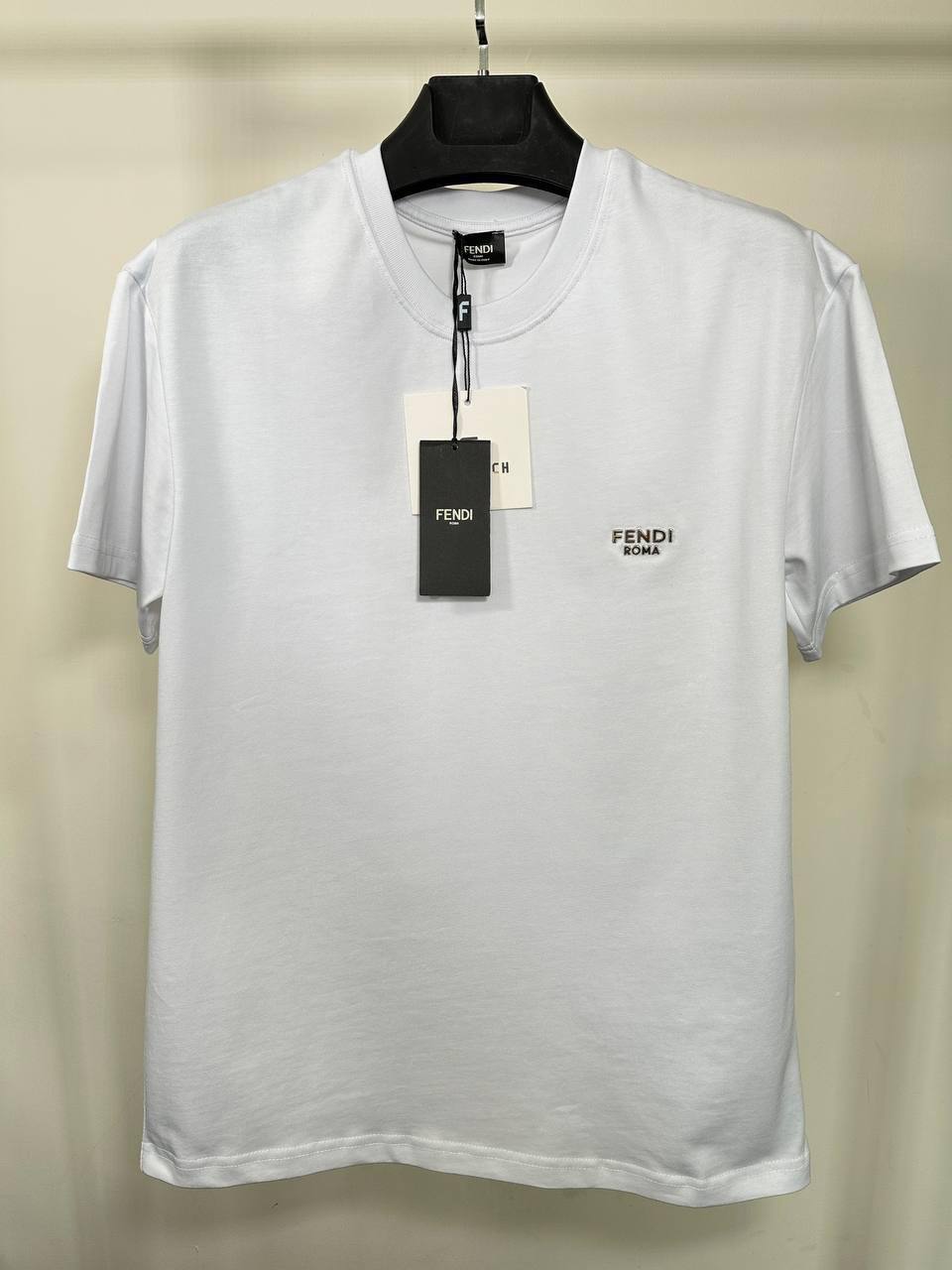 Fendi Logo Classic T-Shirts Mens in Multiple Colors Best Sale UK Reps AAA Quality