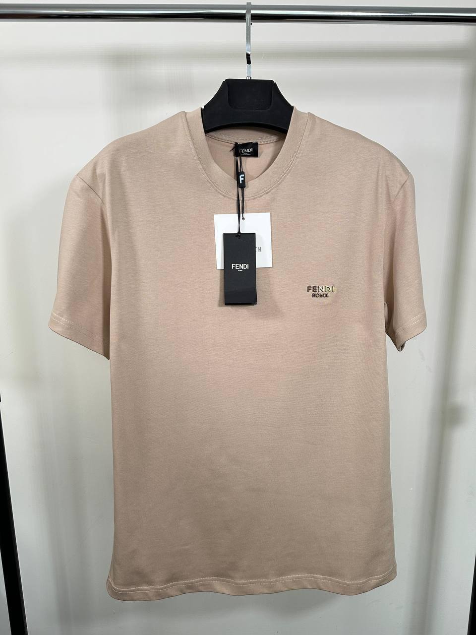 Fendi Logo Classic T-Shirts Mens in Multiple Colors Best Sale UK Reps AAA Quality