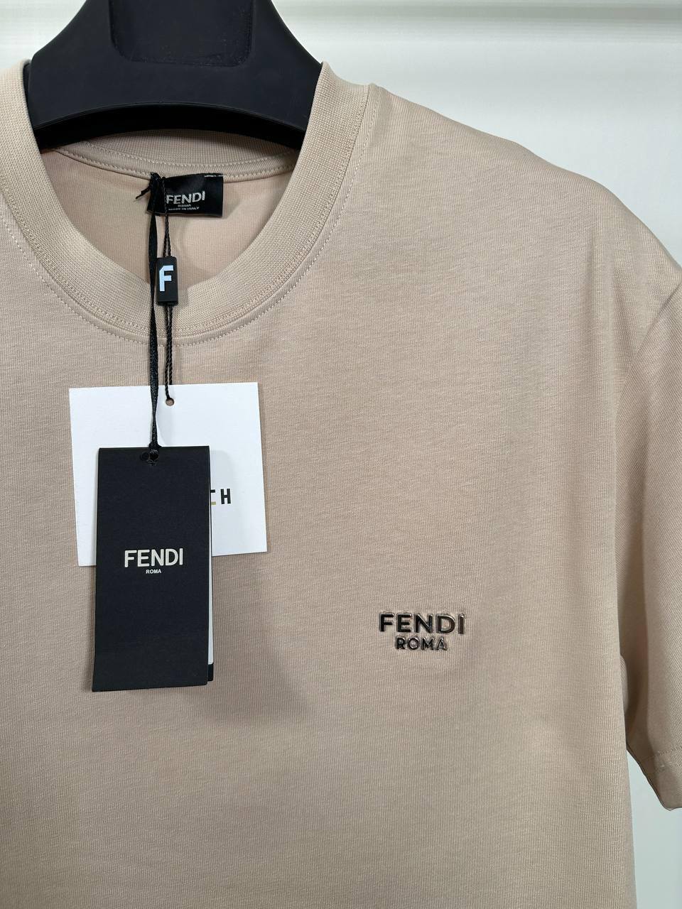 Fendi Logo Classic T-Shirts Mens in Multiple Colors Best Sale UK Reps AAA Quality