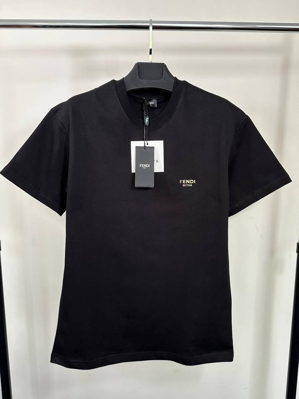 Fendi Logo Classic T-Shirts Mens in Multiple Colors Best Sale UK Reps AAA Quality