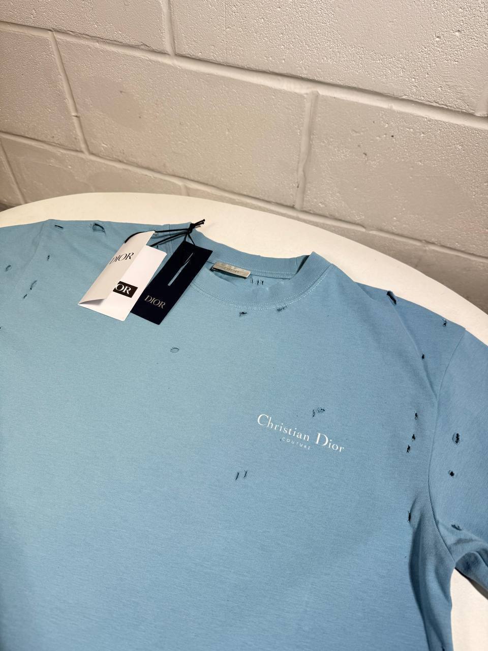 Christian Dior Couture T-Shirts Relaxed Fit in 2 Colors UK Reps AAA Quality