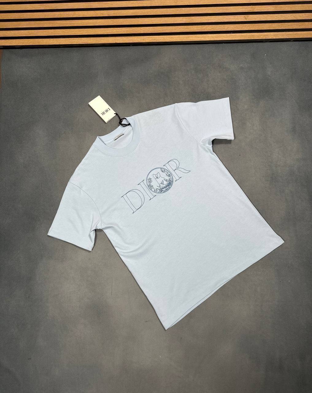 Christian Dior Hylton Nel Logo Printed T-Shirts Mens in Multiple Colors Best Sale UK Reps AAA Quality