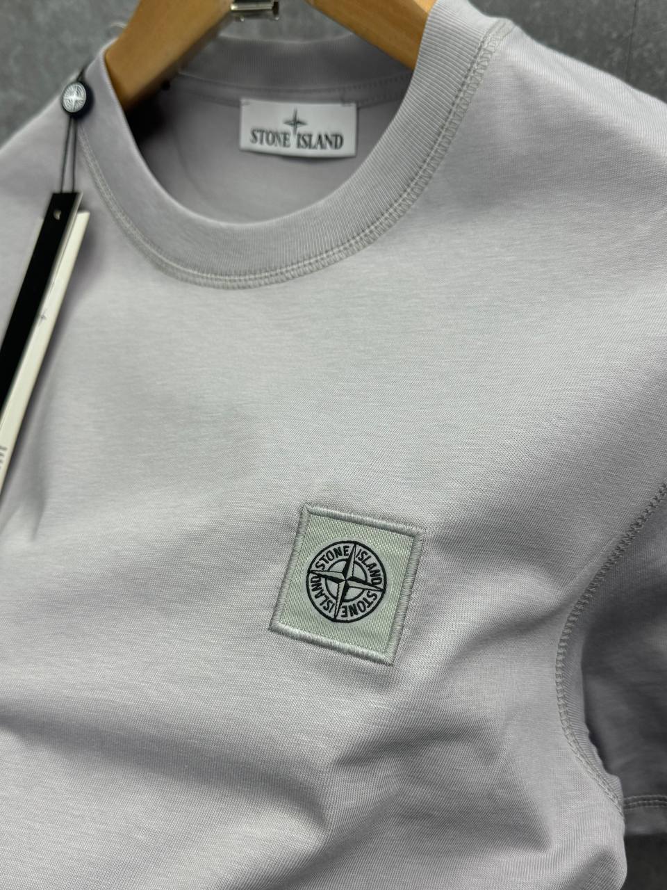 Stone Island Garment Dyed Logo Men's T-Shirts Mens in Multiple Colors UK Reps AAA Quality