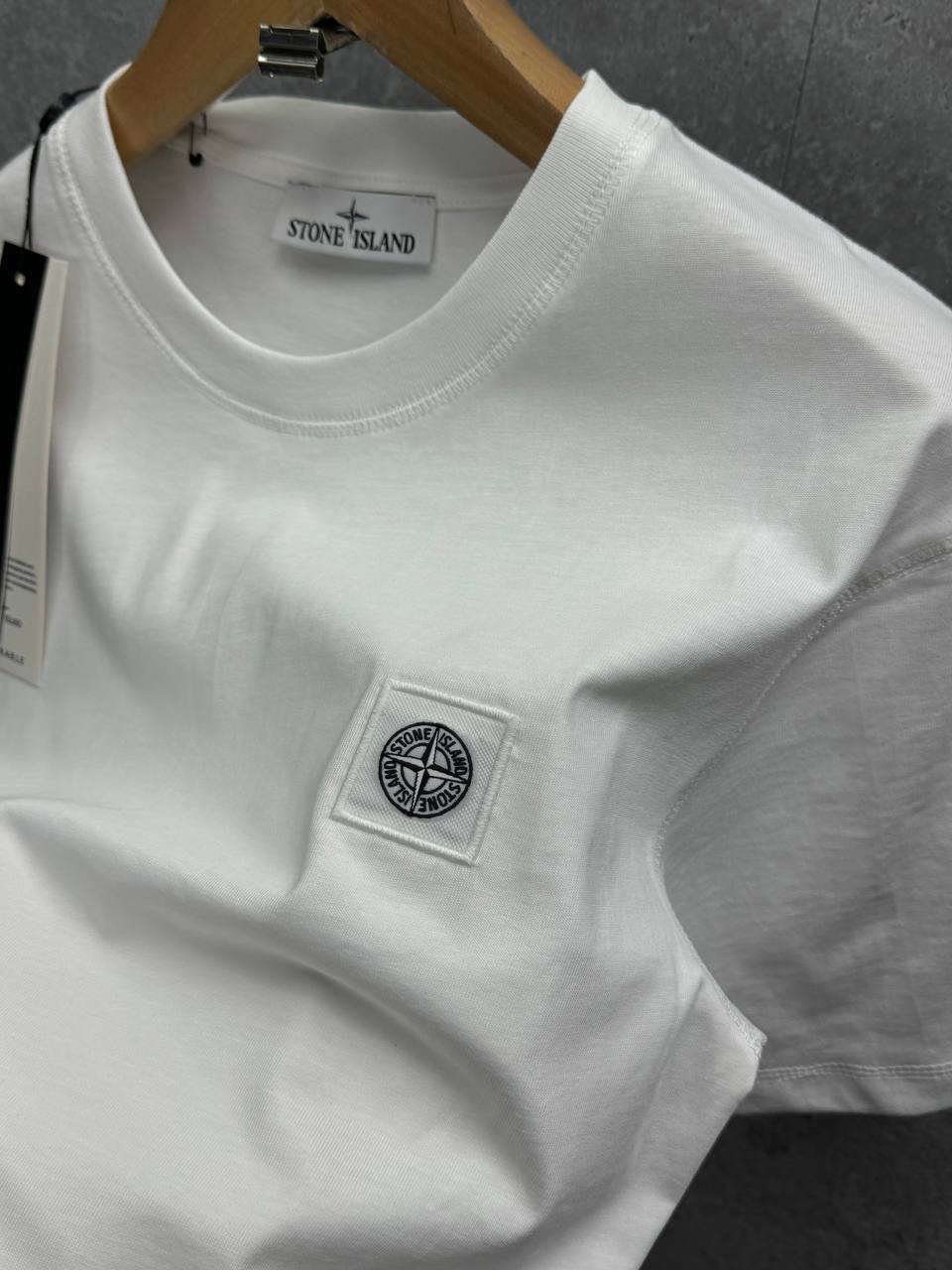 Stone Island Garment Dyed Logo Men's T-Shirts Mens in Multiple Colors UK Reps AAA Quality