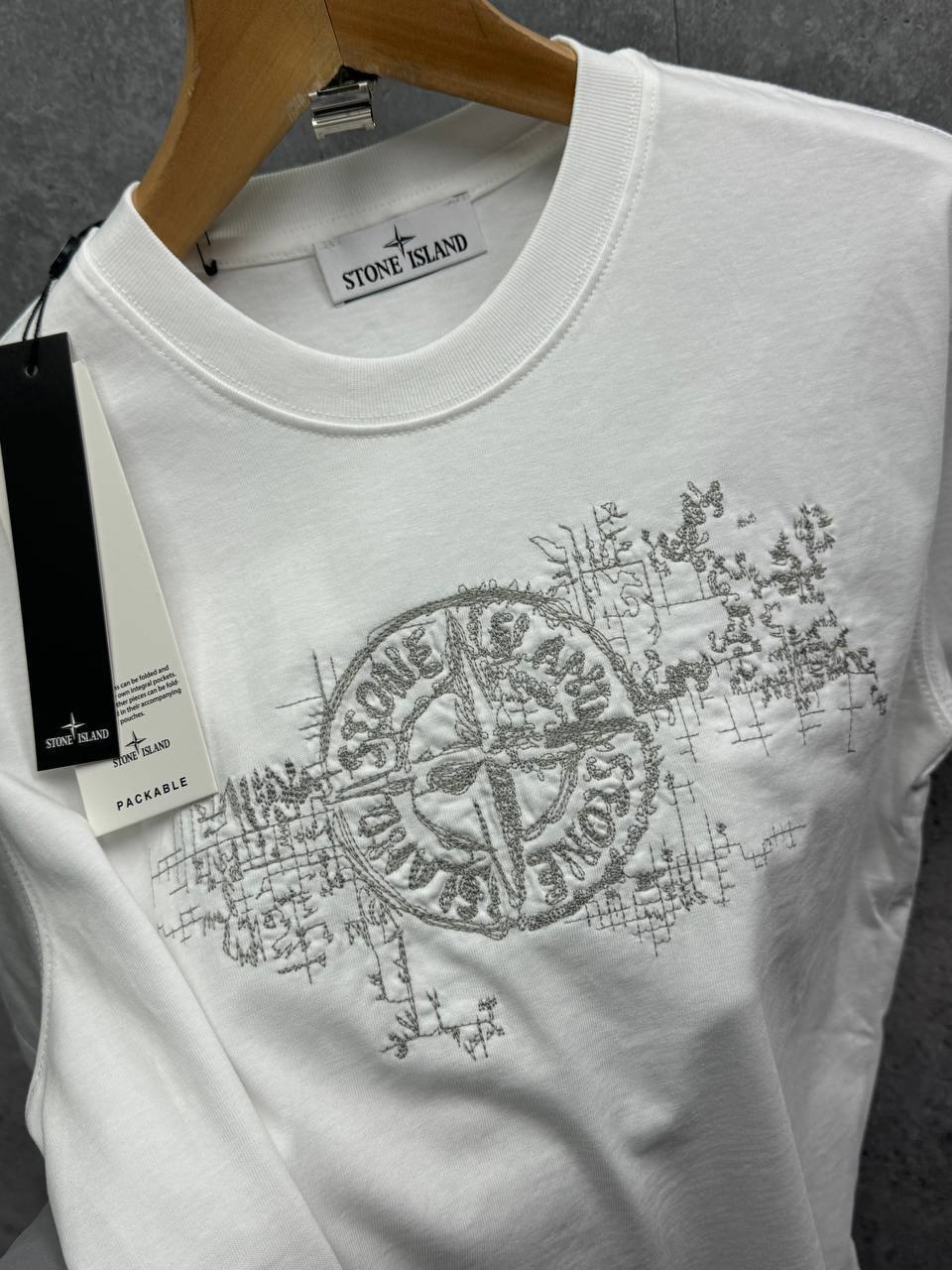 Stone Island with Stamp One Logo Men's T-Shirts Mens in Multiple Colors UK Reps AAA Quality
