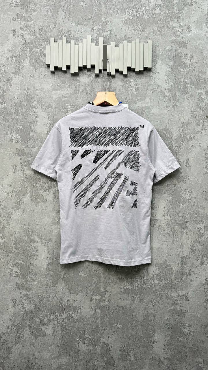 Off-White Scribble Diag T-Shirts Mens in Multiple Colors Short Sleeves UK Reps AAA Quality