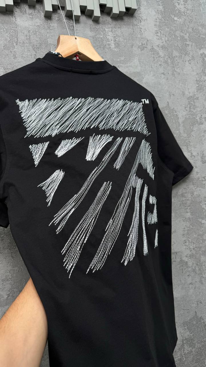 Off-White Scribble Diag T-Shirts Mens in Multiple Colors Short Sleeves UK Reps AAA Quality