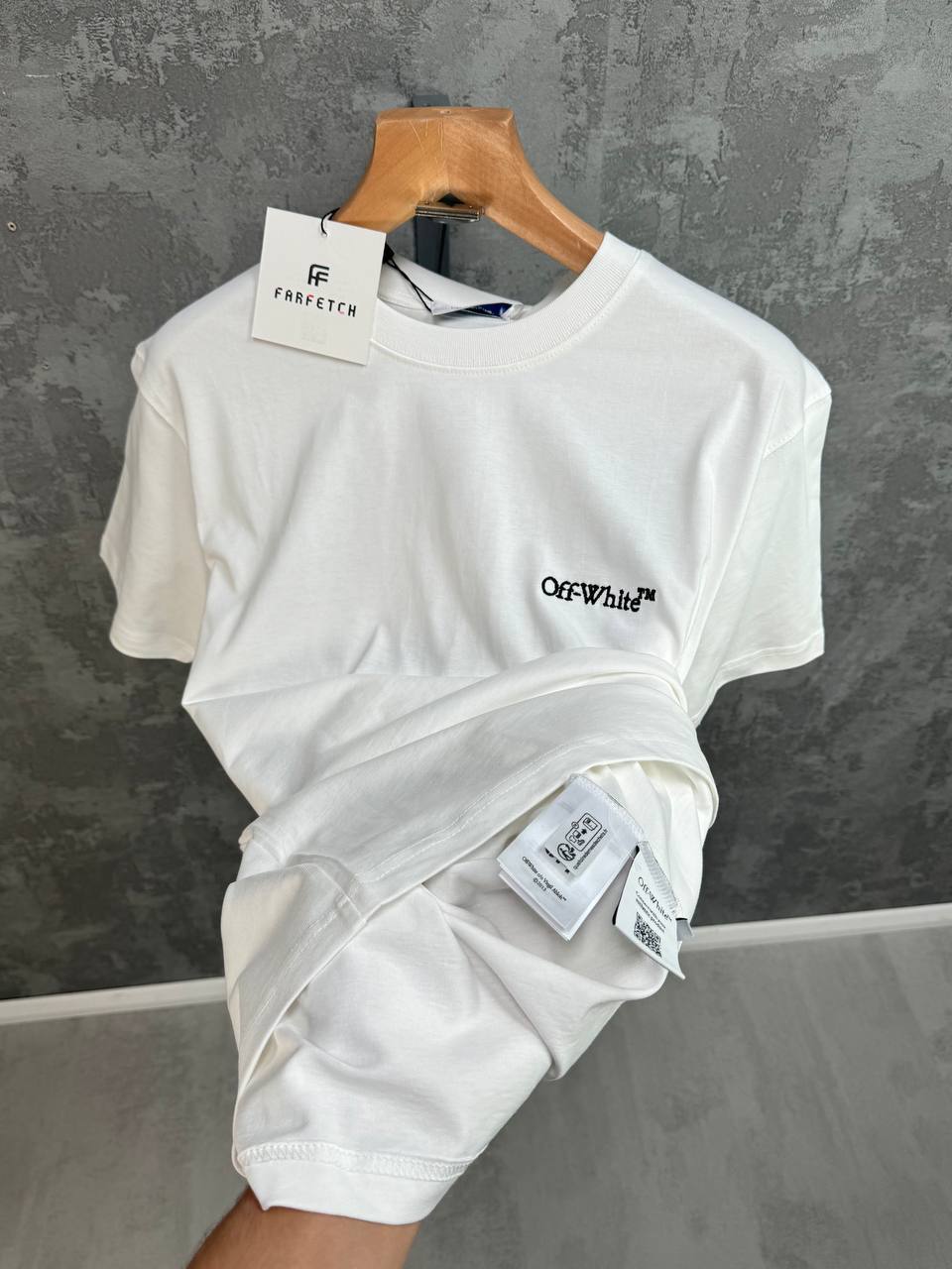 Off-White Black Tattoo Arrow T-Shirts Mens in Multiple Colors Short Sleeves UK Reps AAA Quality