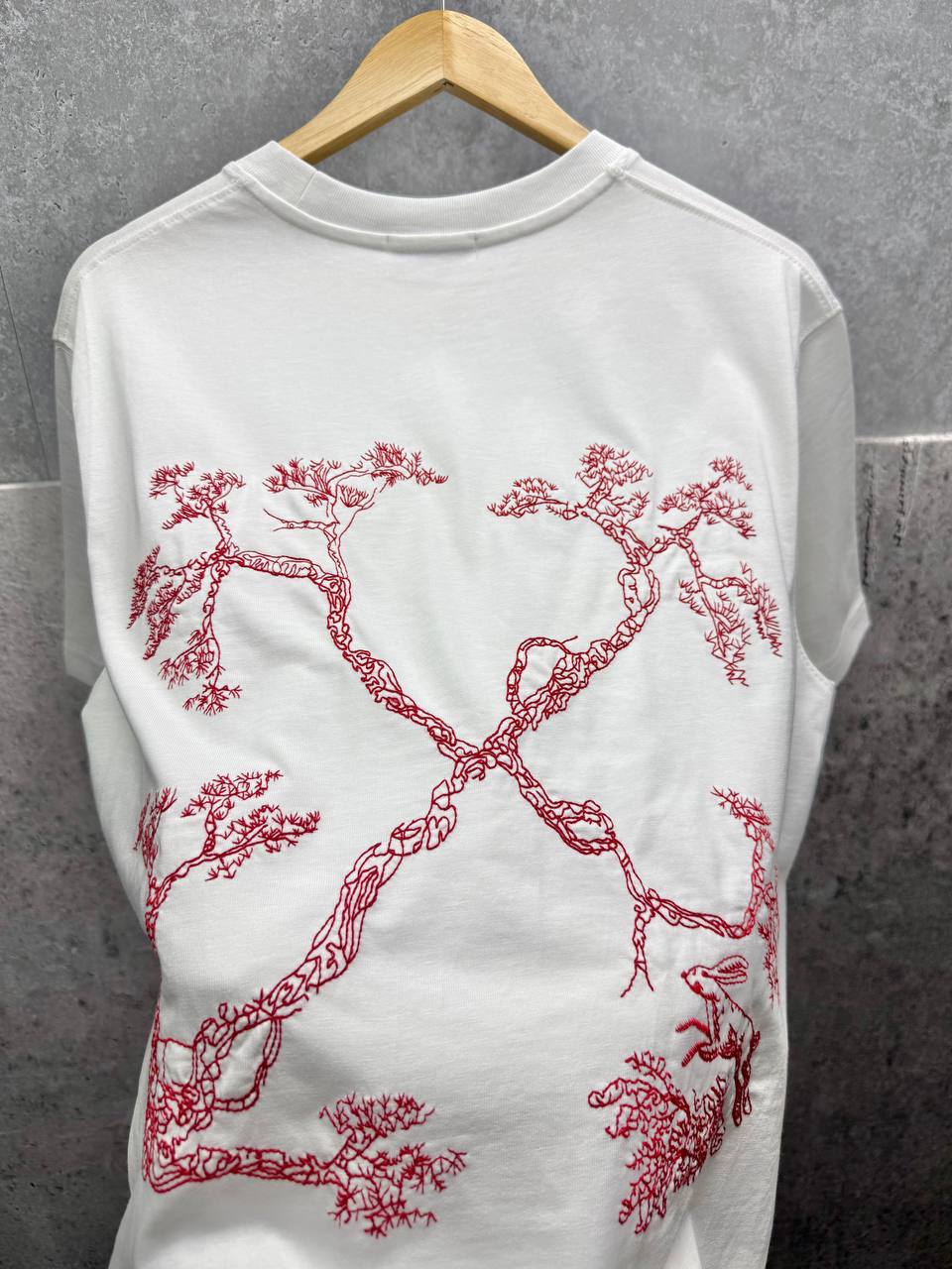 Off-White Arrows Motif T-Shirts Mens in 2 Colors Short Sleeves UK Reps AAA Quality