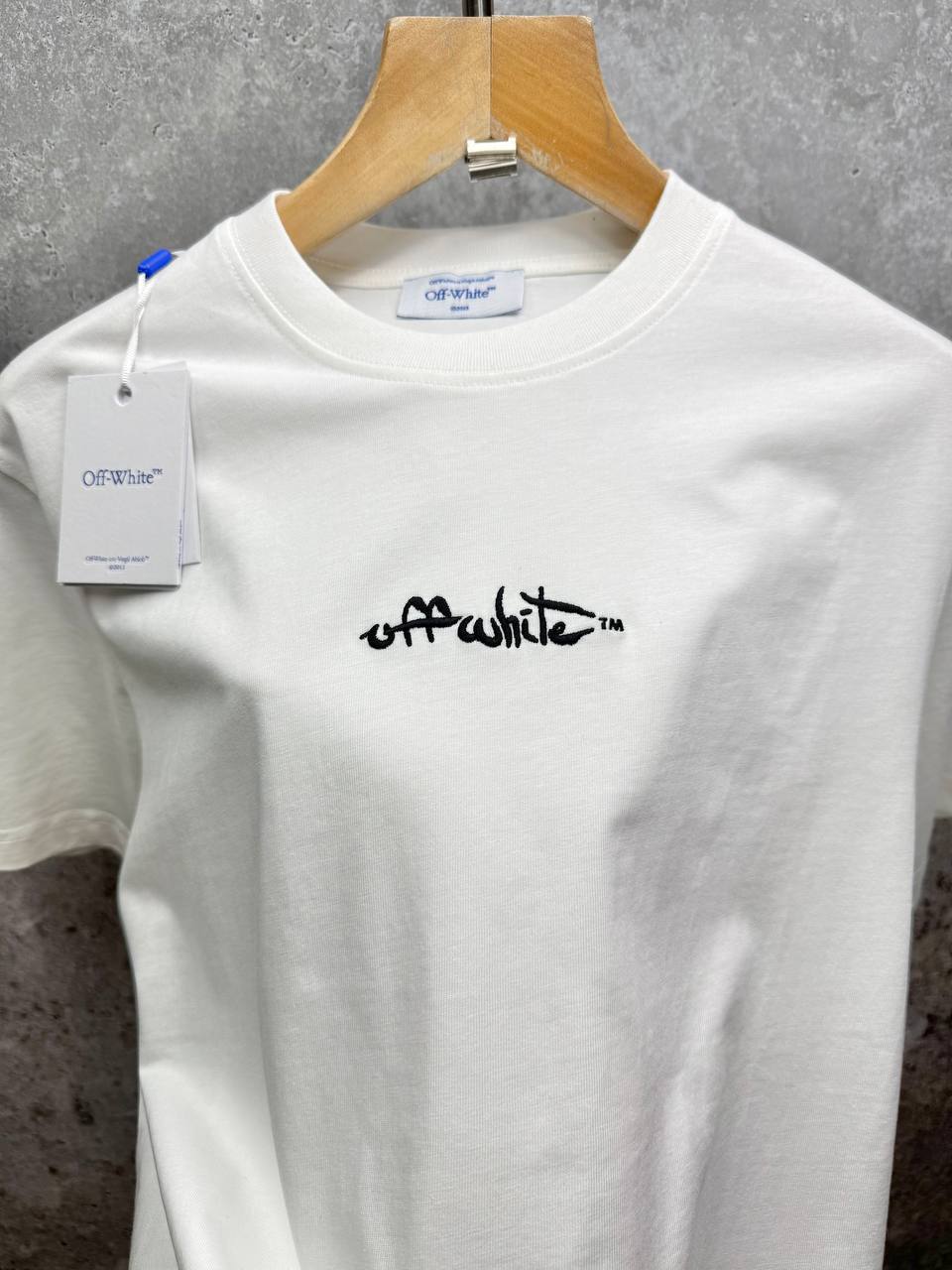Off-White C/O Virgil Abloh Paint Arrow T-Shirts Mens in 2 Colors Short Sleeves UK Reps AAA Quality