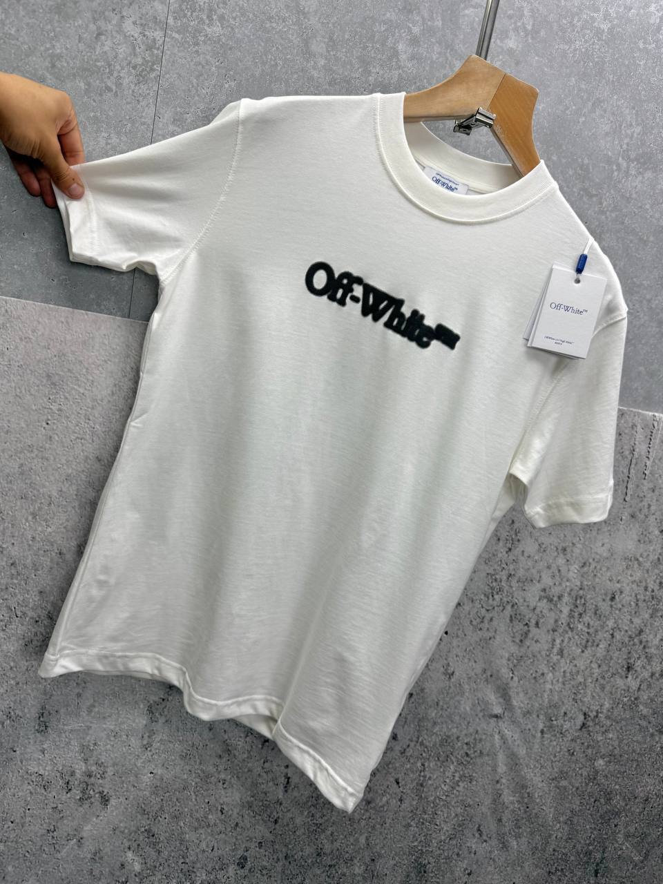 Off-White Spray Arrow T-Shirts Mens in 2 Colors Short Sleeves UK Reps AAA Quality