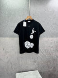Off-White Dices Skate T-Shirts Mens in 2 Colors Short Sleeves UK Reps AAA Quality