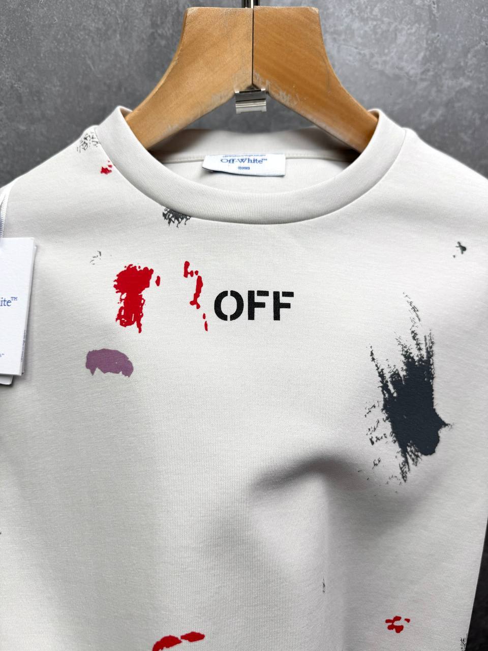 Off-White Ink Arrow Slim Logo T-Shirts & Shorts Sets Mens in Multiple Colors UK Reps AAA Quality