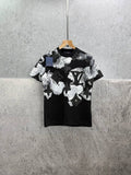 Louis Vuitton Watercolor T-Shirts Mens in Black Color UK Reps AAA Quality