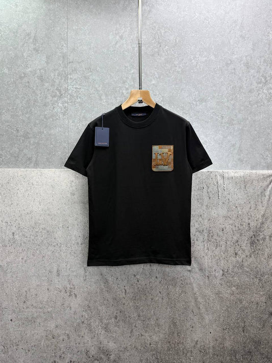 Louis Vuitton Monogram Pocket T-Shirts Mens in 2 Colors UK Reps AAA Quality