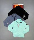 Stone Island Half Zip Sweatshirts Fleece Logo Patch in Multiple Colors UK Reps AAA Quality