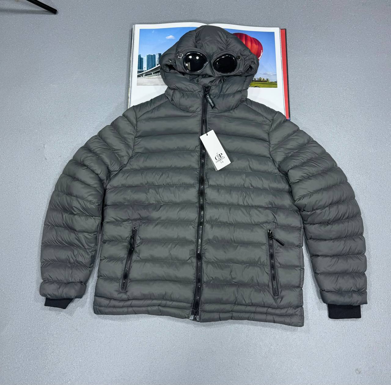 CP Company With Puffer Goggle Down Winter Jackets Mens in 2 Colors UK Reps AAA Quality
