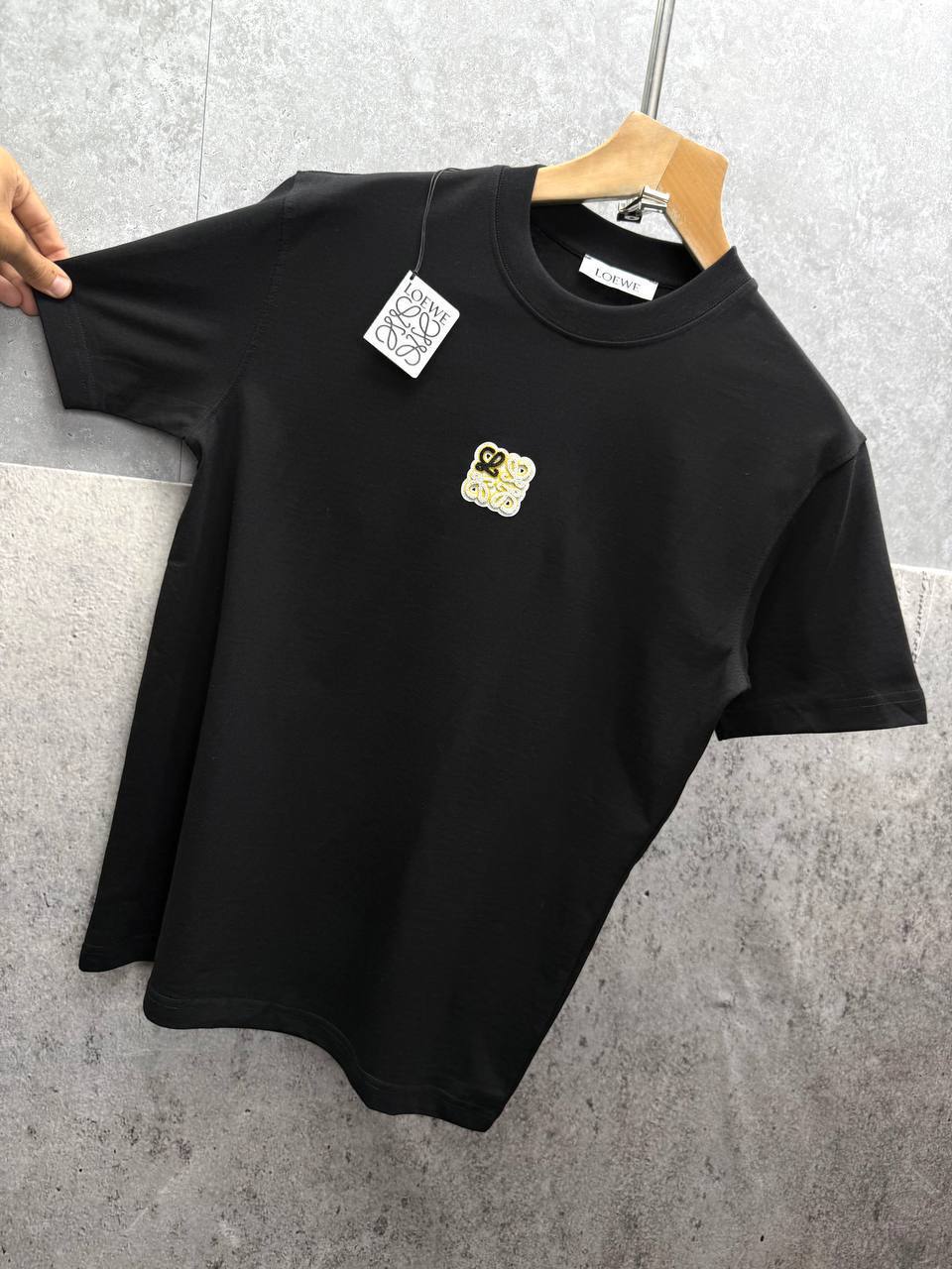 Loewe Regular Fit Embroidery T-Shirts Mens in 2 Colors UK Reps AAA Quality