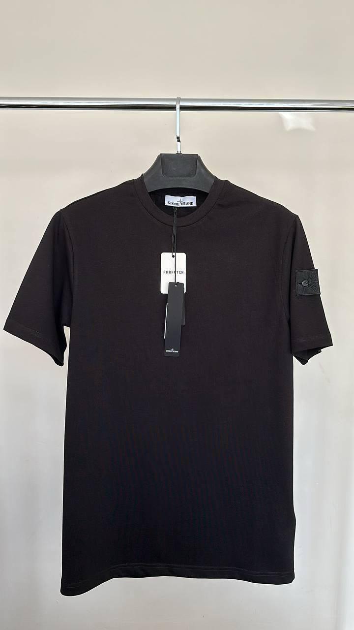 Stone Island Monogram Badge Men's T-Shirts Mens in 2 Colors UK Reps AAA Quality