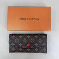Louis Vuitton Clemence Womens Purse Monogram Canvas Brown UK Reps AAA Quality