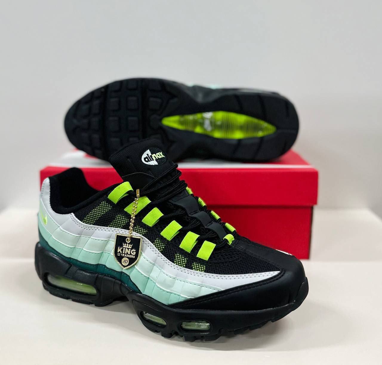 Nike Air Max 95 Teal Gradient Mens Trainers UK Reps AAA Quality